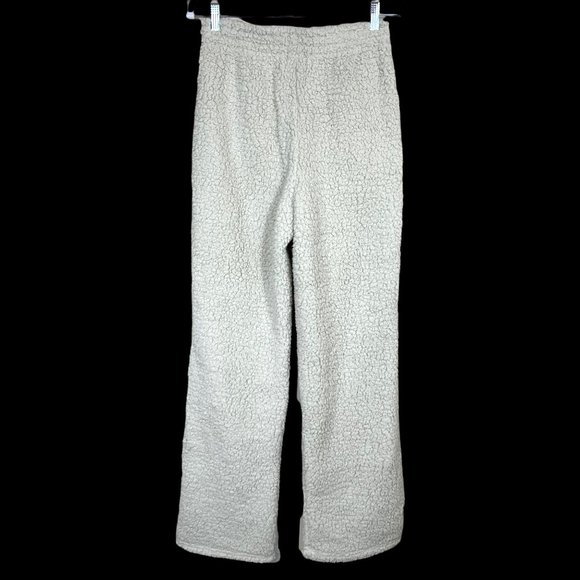 SKIMS Teddy Track Pants High Pile Fleece Bone - Picture 5 of 13
